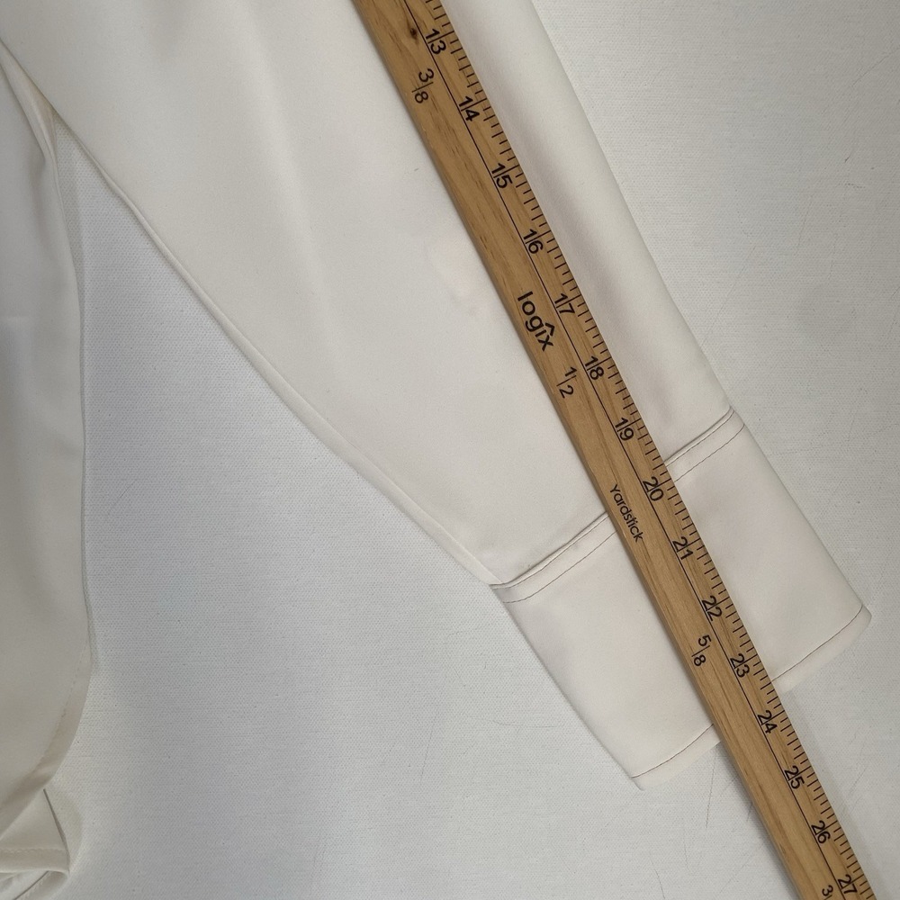 Madewell Tunic Shirt Size L Ivory Long Sleeve Relaxed Classic Old Money - Picture 8 of 11